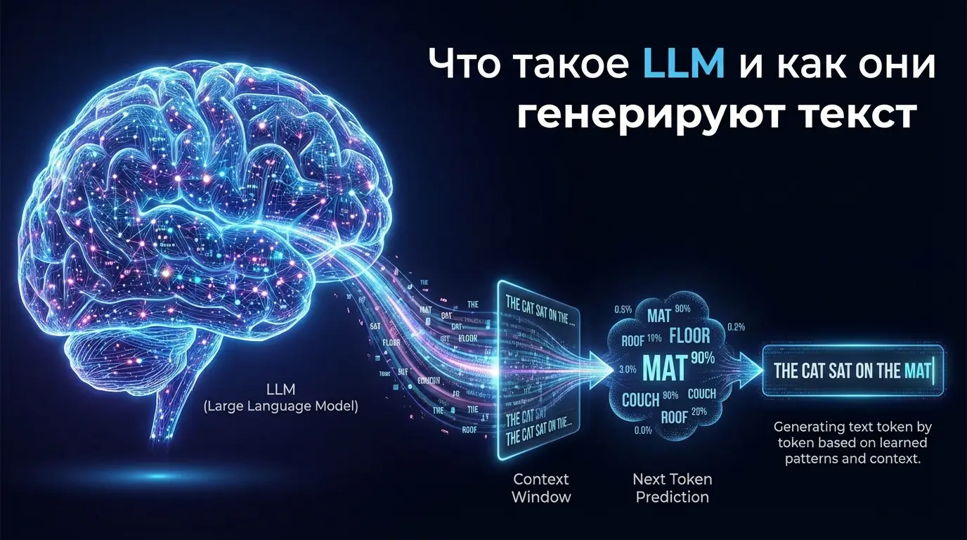 Что такое LLM: большие языковые модели простыми словами