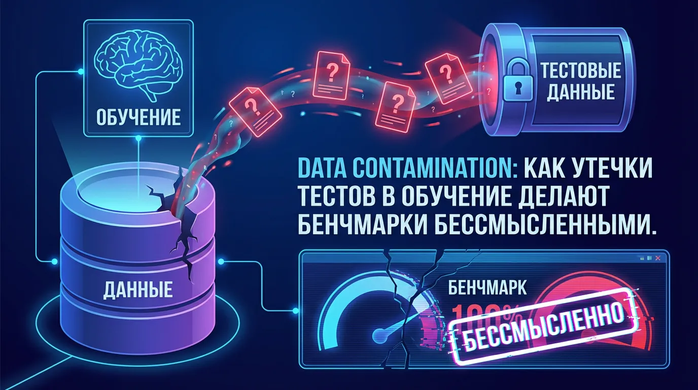 Что такое контаминация данных в машинном обучении?