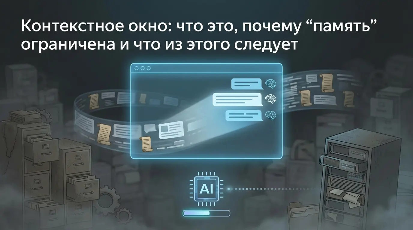 Память LLM: почему контекстное окно всегда ограничено