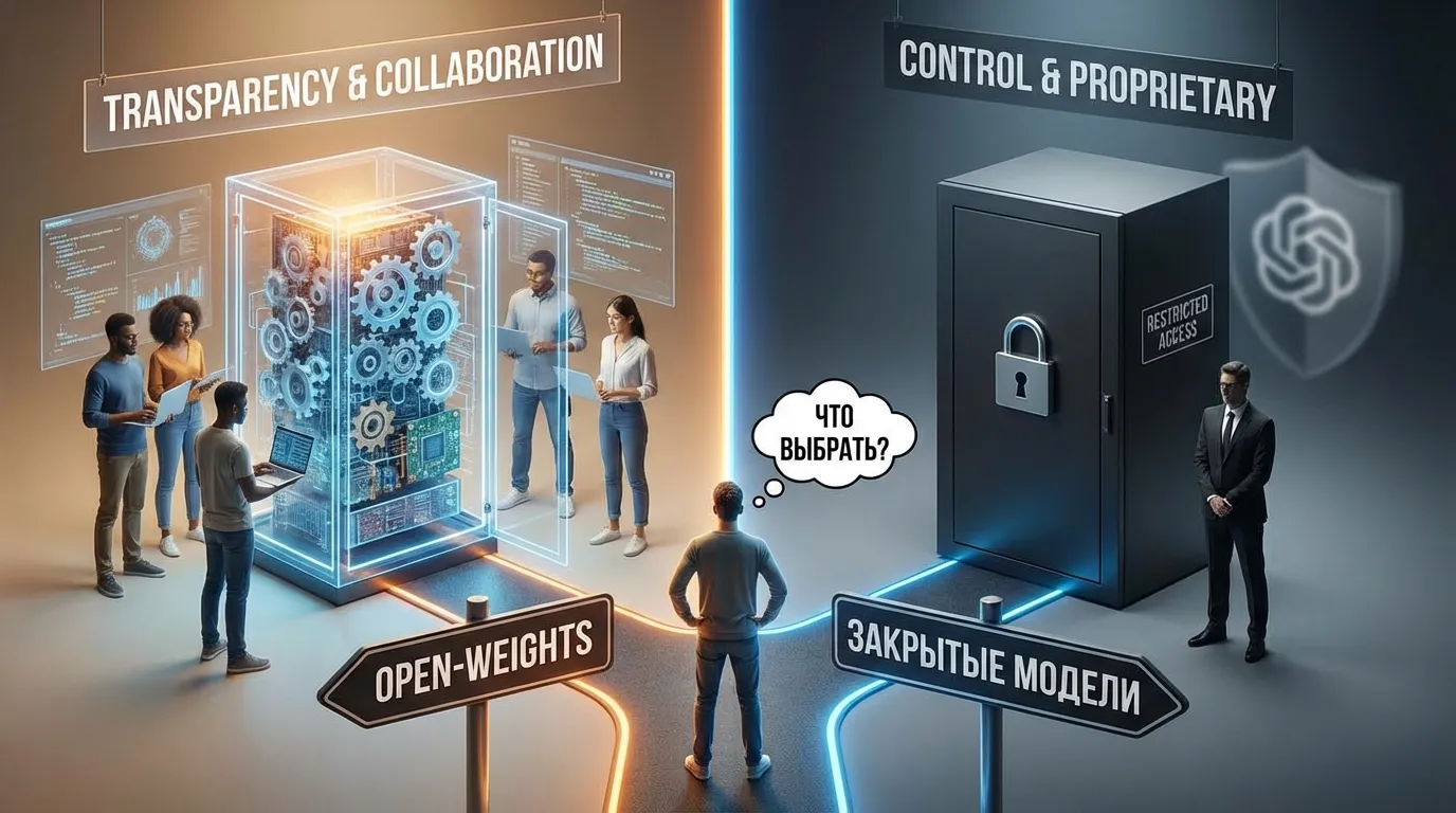 Выбор AI-модели для проекта: открытая или закрытая?