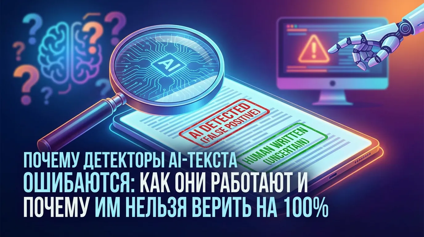 Точность детекторов AI: почему они не видят разницу