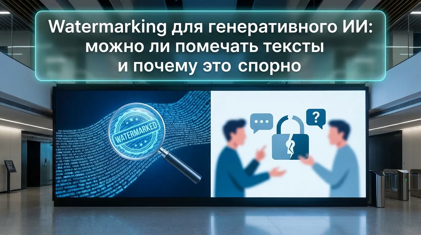 Водяные знаки в ИИ: почему технология спорная